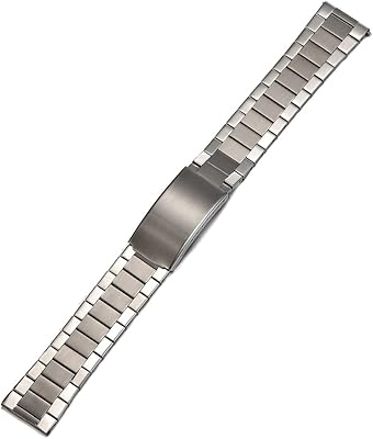 Classic stainless steel watch bracelet 316L, 20 mm, suitable for the Seiko Casio RLX Omega Speedmaster universal watch.. Shop smart, shop DIAYTAR - Nigeria's most affordable e-commerce platform with nationwide delivery.