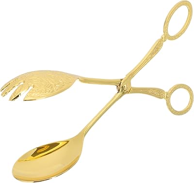 Buffet pliers in uniform aluminum alloy, service pliers, bread, cake, aperitif, steak pliers for restaurants, house, kitchen, party, barbecue supplies.. DIAYTAR NIGERIA: Your trusted e-commerce partner with extensive product choices and affordable delivery.