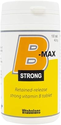 Powerful vitabalans complex of vitamins B max, vitamins (B1, B2, B3, B5, B6, biotin, folic acid and B12), contains all vitamins B, 100 tablets, made in Finland.. DIAYTAR NIGERIA: Your trusted marketplace that combines variety, affordability and reliable shipping.