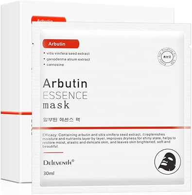 Facial mask with the Essence of α-Arbutine Delerventh Korea 30 ml × 5 parts / anti-wrinkles, moisturizing and balancing humidity and oil from the skin for elastic and tender skin, reduces dry dry wrinkles and eliminates black dots.. Shop smarter with Nigeria's premier e-commerce platform, featuring affordable products delivered nationwide.