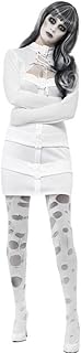 Smiffy white suit with light dress and lace details (m, white).. DIAYTAR NIGERIA brings the market to your screen with thousands of affordable products delivered to your door.