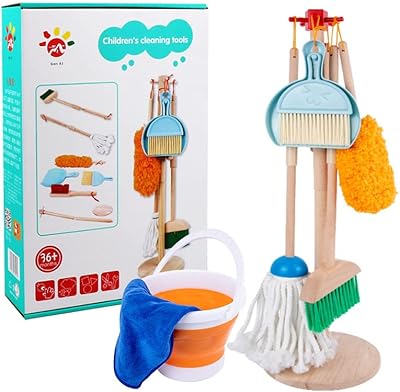 A set of children's cleaning toys, a set of 8 -room children's household cleaning toys, a set of household cleaning toys as a gift for boys and girls aged 3 years and more.. Shop without limits at DIAYTAR NIGERIA and receive your purchases at budget prices within the week.