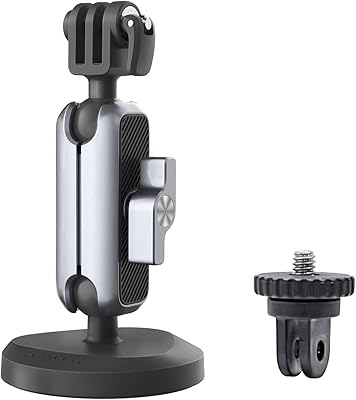 Bigitech magnetic camera support for action camera with two 360 -degree rotary spherical heads for Gopro and Insta 360.. Navigate countless options with DIAYTAR NIGERIA's comprehensive marketplace and budget-friendly shipping.