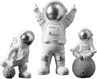 Halamodo astronaut or car ornament room decor, resin sculpture for modern house decoration, shelf, TV furniture, bedroom and office decoration - Silver.. Everyday deals, every category — only on DIAYTAR Nigeria.