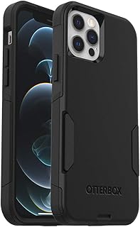 Computer series protection shell for iPhone 12 and iphone 12 pro from Otterbox - Black.. DIAYTAR NIGERIA revolutionizes e-commerce with our affordable prices and dependable delivery timeframes.