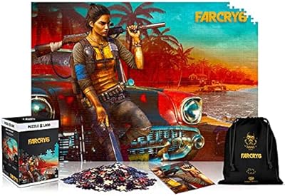 Puzzle Far Cry 6: Danny | 1000 pieces | Includes a poster and a bag | 68 x 48 | For adults and children aged 14 and over | Perfect for Christmas and birthday gifts | Illustration of the game | superior quality.. Experience budget-friendly shopping at DIAYTAR NIGERIA, Nigeria's premier online marketplace with quick delivery.
