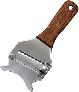 SIOSI SIOSI TRUFS CUT, Multifunction-adjustable multifunction cutter in stainless steel with wooden handle to crush truffles and chocolate.. DIAYTAR NIGERIA: Where every purchase is affordable and delivery is always within a week.