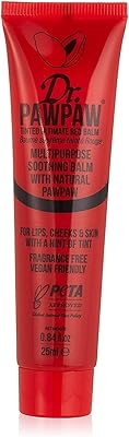Red tinted balm Dr. PawPaw, Multi-Usages, Pour Lips, Cheeks and other Cosmetics, 25 ml.. Experience DIAYTAR NIGERIA, where extensive product variety meets pocket-friendly prices and reliable delivery.