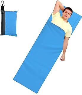 Lining of sleeping bag 210 x 70 cm, light and portable travel sheet, camping bag with pillow pockets for work, hiking, mountaineering, house, campsite, picnic, train.. Why shop anywhere else? DIAYTAR Nigeria has it all, at prices you’ll love.
