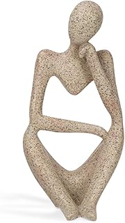 Tricoling The Think figurine abstract resin sculpture for modern interior decoration, office, library (right).. Your comprehensive marketplace awaits at DIAYTAR NIGERIA with affordable prices and reliable delivery times.