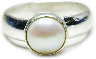 Men's Ring Natural Pearl Silver 7 Carats Oval Size 4, 5, 6, 7, 9, 9, 11, 12, 13.. Your ideal shopping companion, DIAYTAR NIGERIA offers unmatched variety with delivery within a week.