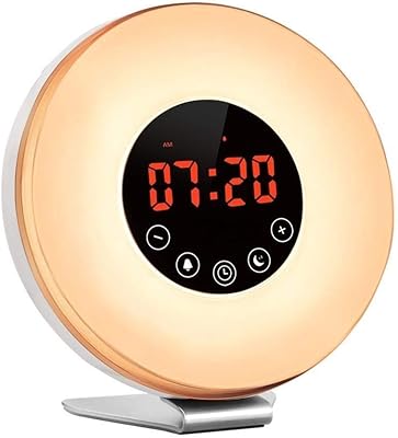 ZD-DZ light awakening, sunrise simulator at bedside with automatic light adjustment, nature sounds, FM radio, night light, touch control.. DIAYTAR NIGERIA revolutionizes online retail with our vast selection and cost-effective delivery options.