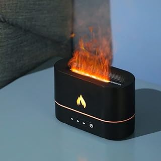 Silent usb essential oil diffuser of 250 ml with night light, two -color