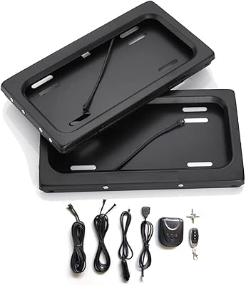 2 -piece license plate frame, license plate support compatible with US Universal (black).. DIAYTAR NIGERIA delivers on our promise of variety, affordability, and prompt nationwide service.