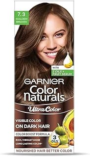 Garnier, hair color hair, long -term color, softness & shine, color naturals, shade: 7.3 golden chestnut, 55 ml + 50 g.. One platform, endless products — welcome to DIAYTAR Nigeria.