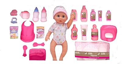 Dolls Dolls World Drink & Wet Bonnie, Size 38 cm, Multicolor.. Get more, save more — only on DIAYTAR Nigeria.