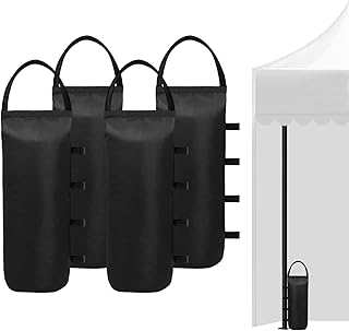 Extra wide sand bags Shaned of 112 pounds, sandbags for Pop-Up Ez awning and instant outdoor umbrellas, 4 rooms, black (without sand) dark dark dark.. Your ideal shopping partner, DIAYTAR NIGERIA offers extensive variety with reliable nationwide shipping.