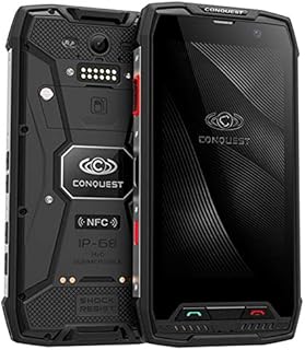 Robust Smartphone Conquest S11 - IP68, Android 7.0, Octa Core, Rom 64 GB, GPS, Digital imprint (black).. Quality and convenience delivered — shop DIAYTAR Nigeria now.
