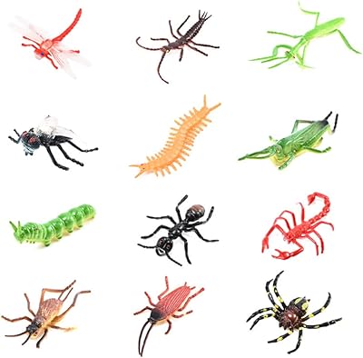 Wendy Mall 12 Pieces Exhibition of Ecological plastic insects, realistic figurine for children, fun toys as a gift for children.. Looking for trendy fashion, home essentials, or electronics? DIAYTAR Nigeria has it all and delivers within days, not weeks.