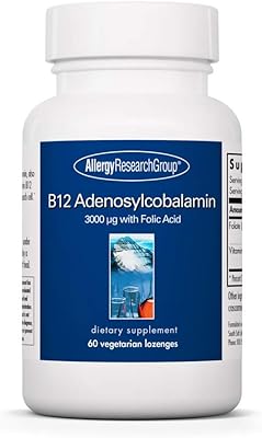 Allergy Research Group - B12 adenosylcobalamine - for the brain, nerves and blood cells - 60 pastilles.. Your digital shopping companion, DIAYTAR NIGERIA offers unmatched value with nationwide shipping.
