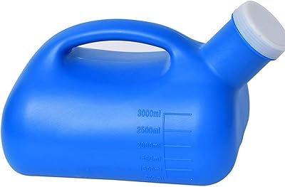 Bottle of thick plastic pots for men of 3000 ml with anti -overflowing screw cap - Travel collecting container.. DIAYTAR NIGERIA: Where every shopping need is met with affordable prices and timely delivery.
