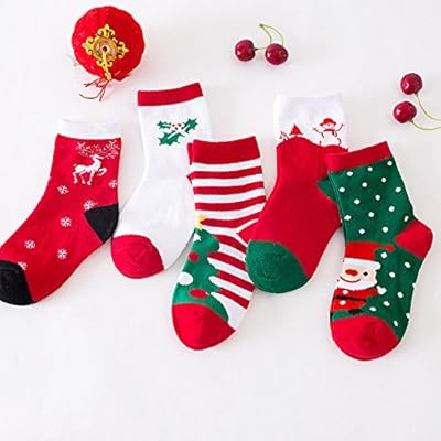 Set of Brain Children's Christmas socks for children - 5 pieces - size L.. DIAYTAR NIGERIA transforms online retail with unbeatable prices and consistent delivery timeframes.