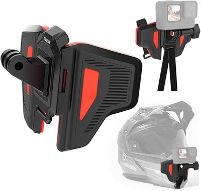 Motorcycle helmet support for GoPro Hero 10 Hero 9/8/7/6 Dji Osmo and most sports action cameras (update).. Shop the smart way with DIAYTAR Nigeria — fast delivery, affordable everything.