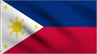 National Flag of the Exterior or Interior Philippines 90x150 cm of supporting.. DIAYTAR NIGERIA delivers more than purchases - we deliver affordable shopping solutions within the week.