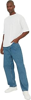 Men wide jeans.. DIAYTAR NIGERIA: Your trusted e-commerce partner with extensive product choices and affordable delivery.