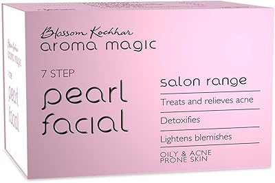 Blossom Kochhar Aroma Magic - Pearl Face Kit with 7 facial stages to treat and relieve oily and tired skins with acne, 240 g, pink.. Get everything you need without leaving your home. DIAYTAR Nigeria offers a seamless shopping experience and delivers your orders quickly and reliably.