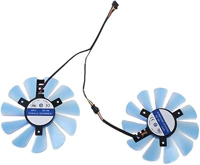 JUCOO heat sink 2 rooms/85mm set 85mm GPU VGA cooler Cooling fan for its graphics card RX480 RX570 RX470.. Your digital shopping destination, DIAYTAR NIGERIA combines variety with affordability and quick delivery.