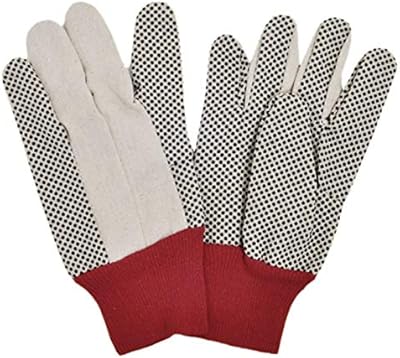 Cotton gloves with Royal Apex Drill, polka sticker glove, one -sized 8 oz (1 pair).. Discover the perfect balance of price and convenience with DIAYTAR NIGERIA's nationwide e-commerce platform.