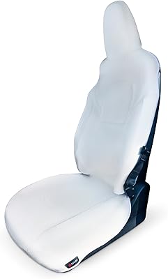 Tesla model y ivoire car seater seaside water cover waterproof with protector.. DIAYTAR NIGERIA: Making quality accessible to all Nigerians with affordable prices and quick delivery.