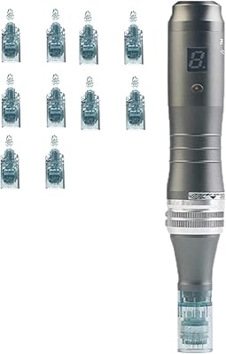 Professional micro -needle pen nano classic dermapen ultima m8 - wireless automatic derma pen - best skin care kit for the face and body - 10 cartridges.. DIAYTAR NIGERIA: Bringing quality products to your doorstep at prices that won't break the bank.