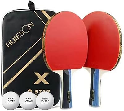 3 stars of 2 and 3 stars table tennis balls with storage bag, flexible rubber table tennis racket, perfect for professional and recreational sports.. DIAYTAR NIGERIA delivers on convenience and affordability with our reliable nationwide shipping.