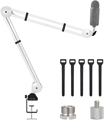 Booming adjustable microphone foot foot with studio suspension pliers scissors for blue.. Your digital shopping companion, DIAYTAR NIGERIA offers unmatched value with nationwide shipping.