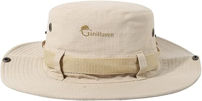 Ghani Haven Men Women Large Sofari Building Building Building Foldable Hat For Outdoor Air Beach Safari hiking hunting with belt by Gani Haven, 58.. Experience the convenience of boundless shopping with DIAYTAR NIGERIA's affordable platform and quick shipping.
