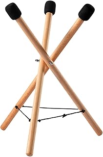 EMVANF solid wood drum support with adjustable and extensible triangular design (as illustrated).. DIAYTAR NIGERIA: Where shopping dreams come true with budget-friendly prices and nationwide shipping.