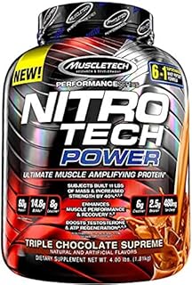 Nitrotech power 4 lbs (triple chocolat).. DIAYTAR NIGERIA: Your trusted e-commerce partner with extensive product choices and affordable delivery.