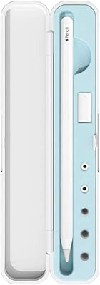 Transport case for Apple Pencil 2nd and 1st generation - Storage box with cover for Apple Pencil - Protective case with shock absorption for iPad Pencil (blue).. Your shopping journey simplified with DIAYTAR NIGERIA's vast selection and budget-friendly shipping.