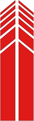 2 -piece amateur DIY car rear view mirror car sticker bodywork sticker side tape Vinyl stickers for SUV (red).. Embrace a new era of online shopping with DIAYTAR NIGERIA's extensive range and budget-friendly prices.
