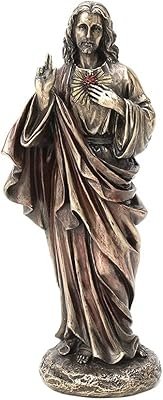 Veronese Design 8 1 4 Sacred Heart Jesus Cast Cool Resin Statue Sculpture.. From checkout to your doorstep in less than a week — DIAYTAR Nigeria.