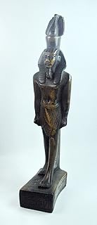 Statue of the Egyptian King Tut Pharaoh of Egypt made by hand from an ancient 9 -inch statue.. Discover shopping simplified with DIAYTAR NIGERIA's comprehensive platform and reliable 5-8 day shipping.