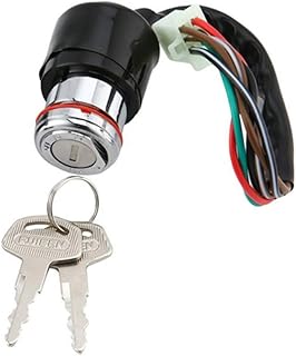 Semloto contact key switch, 6 pins, 6 wires, ignition switch for mountain biking + key set for Suzuki GN 125 scooter... Transform your online shopping experience with DIAYTAR NIGERIA's affordable and diverse marketplace.