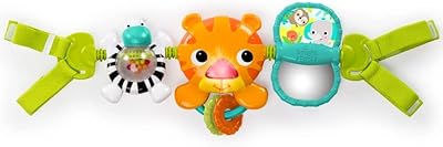 Bright starts, tiger, multicolored, 1 room.. Your favorite brands are just a click away on DIAYTAR Nigeria.