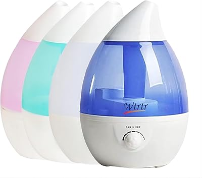 WTRT Room Humidifier with bedroom, 3L ultrasonic humidifier for children, high -end humidifier, Silent automatic walking and shutdown (blue).. Your digital shopping ally, DIAYTAR NIGERIA offers extensive selection with budget-friendly delivery.