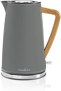 NEDIS KAWK510EGY electric kettle | 1.7 L | Soft Touch | Gray | 360 ° rotary | Concentrated heating element | Strix® controller | Dry boil protection.. Discover endless possibilities with DIAYTAR NIGERIA's extensive product range and affordable shipping.