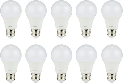 OSRAM VALUE Classic A LED bulb, 5.5 W frosted, E27 screw culot, cold white, 4000 K, package of 10.. Nigeria's e-commerce leader delivers unmatched variety and value to your doorstep in just 5-8 days.