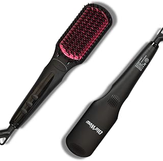 Portable ion ion brush 2 in 1 Elaw with anti-briefs, 16 heat levels.. DIAYTAR NIGERIA: Nigeria's answer to affordable online shopping with reliable 5-8 day delivery guarantee.