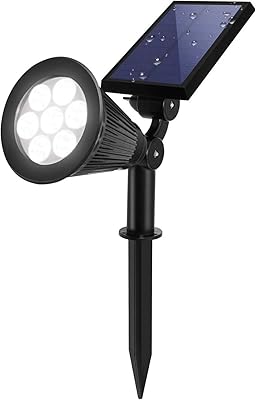 Joyway Blue Carbon Solar Lamps, 7 Light LED solar Energy Outdoor Lights, Waterproof landscape light from twilight to night, adjustable outdoor wall light 2 in 1.. DIAYTAR NIGERIA: Putting quality products within reach of every Nigerian through our affordable marketplace.